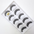 5 pairs lashes sets reuseable 3d fake eyelashes